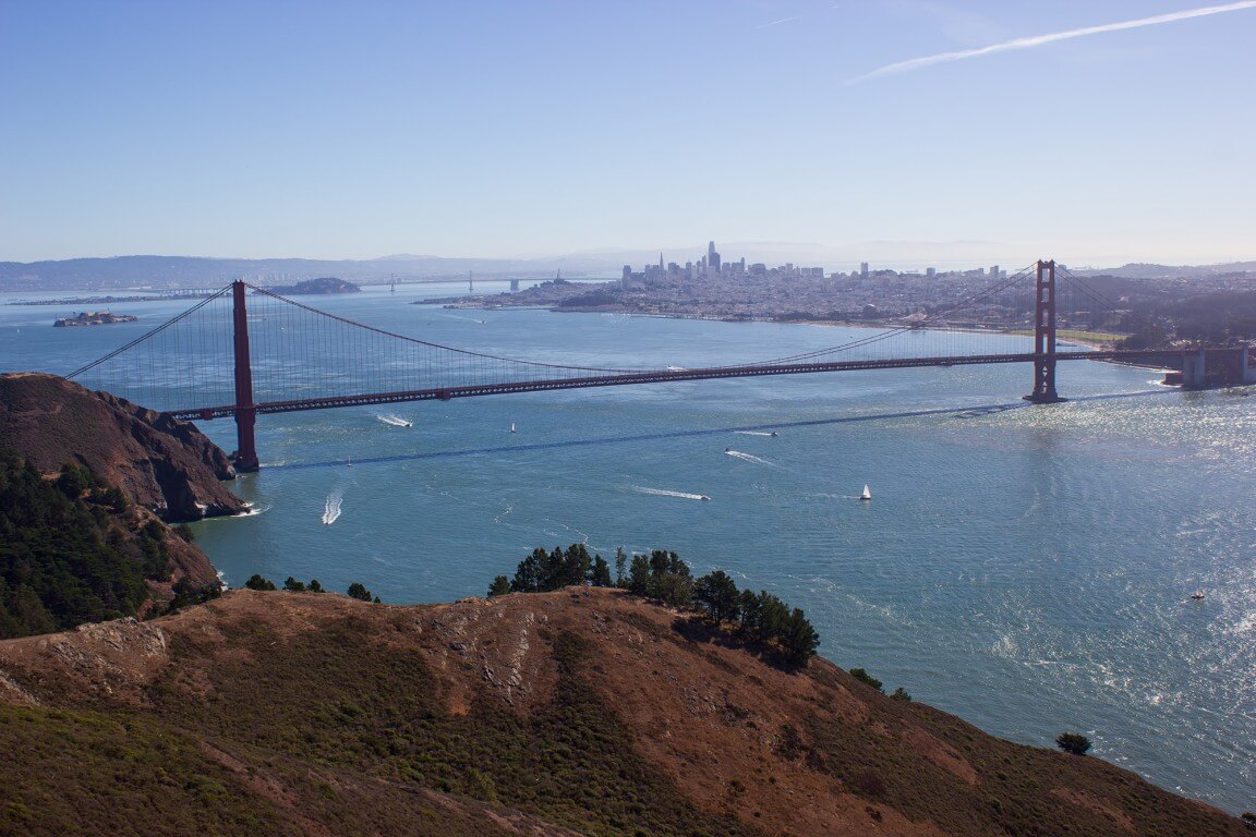 Golden Gate Bridge in San Francisco